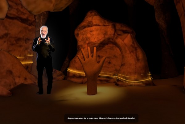 Michel dans la Caverne 4D Art